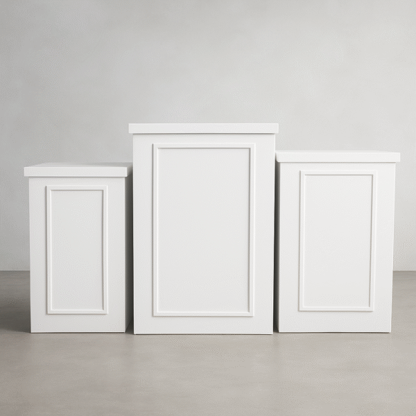 BOLSERIE WHITE CUBE SET