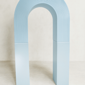 SPIRAL PORTAL BACKDROP BLUE