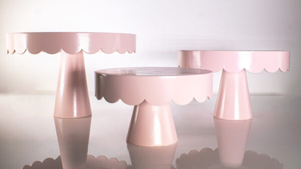 FRUFRU PINK CAKE STAND