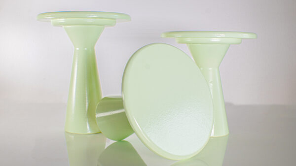 MUSHROOM GREEN CAKE STAND - Image 2