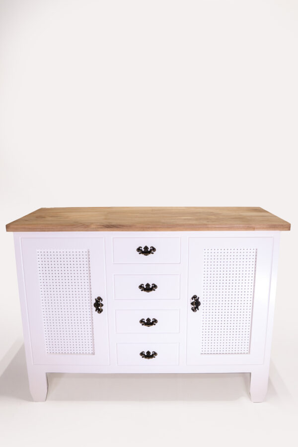 POA WHITE DRESSER TABLE