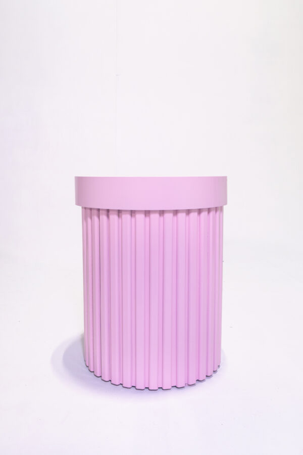 KEISE PINK RIPPLE PEDESTAL - Image 4