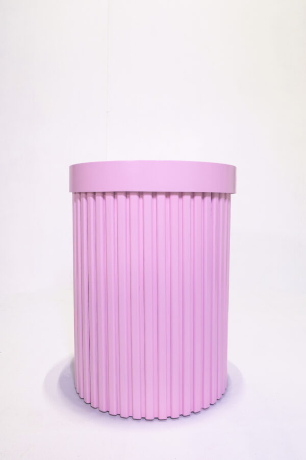 KEISE PINK RIPPLE PEDESTAL - Image 2