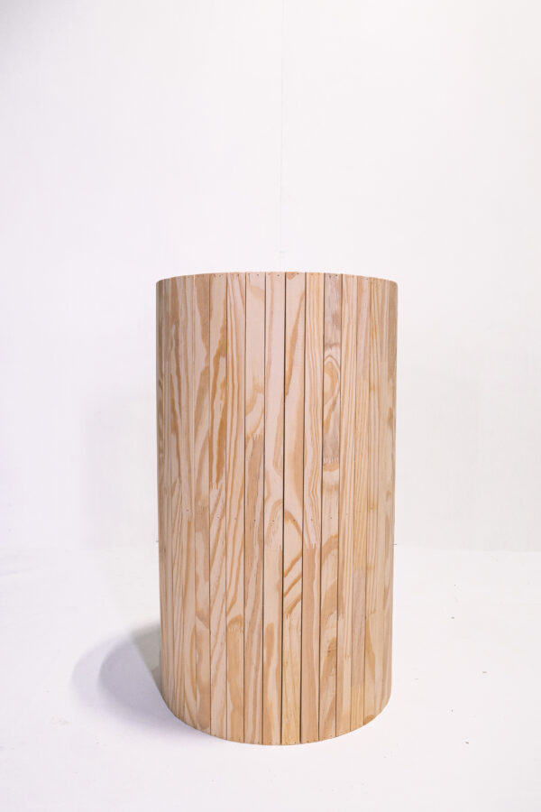 RIPPLE WOOD PEDESTAL SET - Image 3