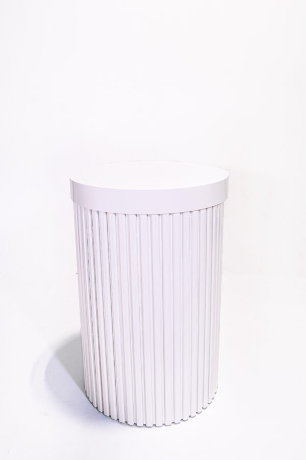 KEISE WHITE RIPPLE PEDESTAL - Image 3