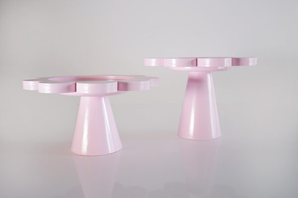 FLOWER PINK CAKE STAND - Image 2