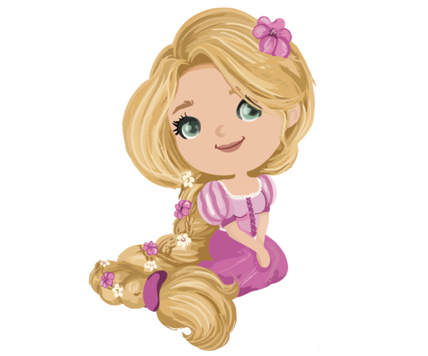 LARGE RAPUNZEL PRINCESS DISPLAY