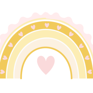 LARGE PINK RAINBOW DISPLAY