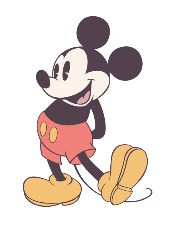 LARGE VINTAGE MICKEY DISPLAY