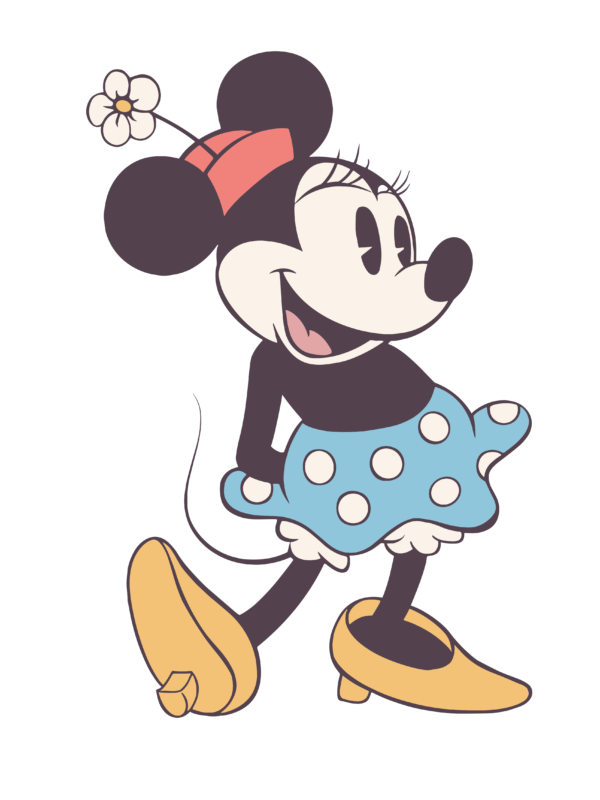 LARGE VINTAGE MINNIE DISPLAY