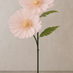 HUGE LIGHT PINK OVERSIZED FLOWER