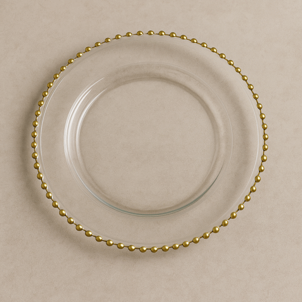 CHARGER PLATE - PEARL GOLD