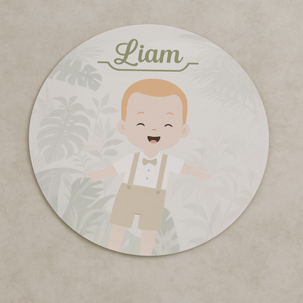 CHARGER PLATE - PERSONALIZED
