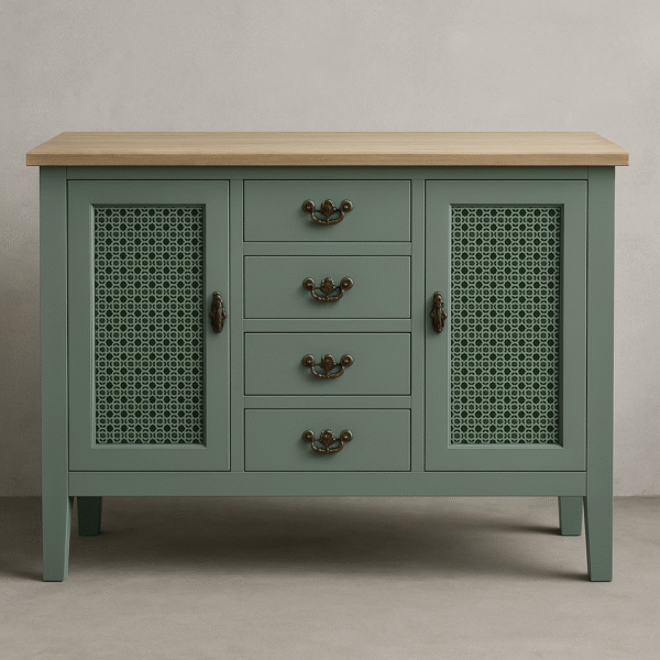 GREEN DRESSER TABLE