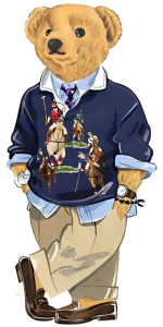 MEDIUM RALPH LAUREN BEAR DISPLAY